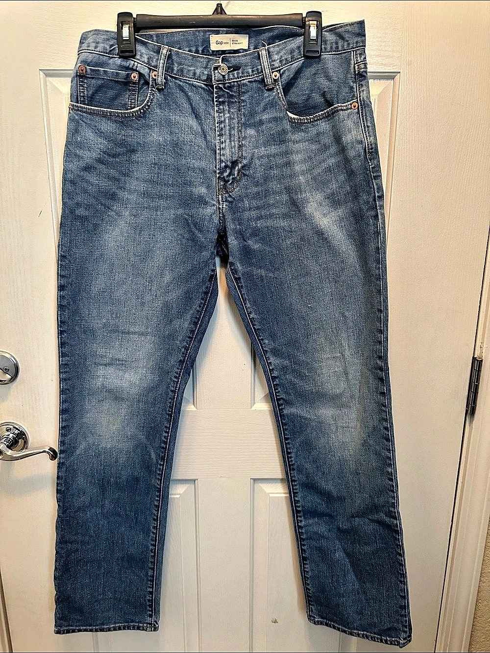 Gap 1969 Straight Leg Jeans Blue Waist 33x32